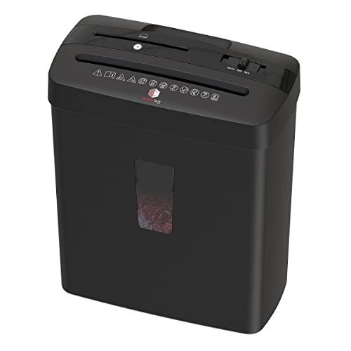 Fragmentadora de Papel - Modelo: CD220P - 6 Folhas - 13 Litros - 110V (Cor, Preto) - 1