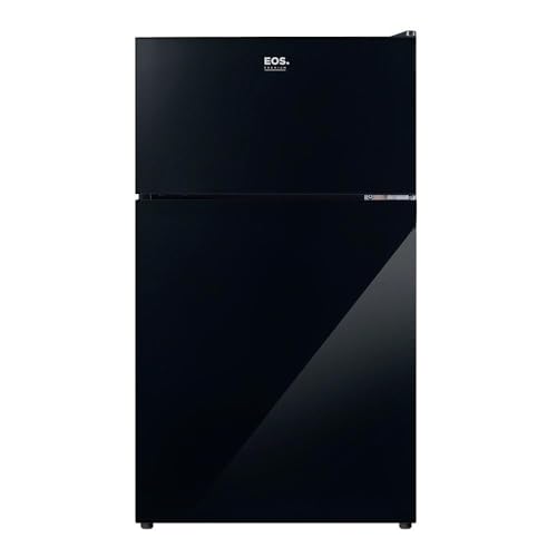 Frigobar Eos 88 Litros Duplex com Porta de Vidro Preto Efb140v 110v - 1