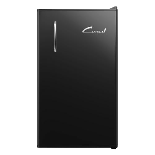 Frigobar Retrô Preto Vinil Consul 117 Litros - CRA12AE 110v - 1