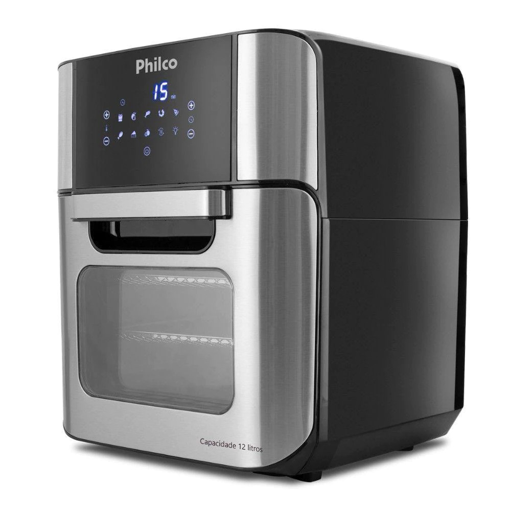 Fritadeira Air Fry Philco Oven PFR2200P 12L Preta 220V