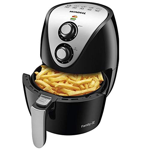 Fritadeira Sem Óleo Mondial Family Af-30 Air Fryer 35l Preta 110v