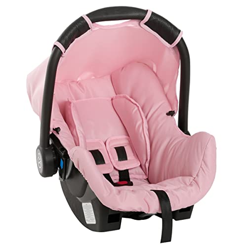 Galzerano Bebe Conforto Cadeirinha Auto Infantil 0 Até 13Kg Dispositivo De Retenção Grid Rosa - 1