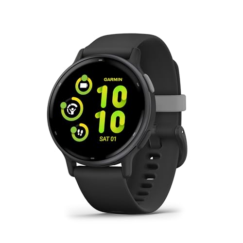 Garmin Relógio Vivoactive 5 Preto 42mm com Monitor Cardíaco de Pulso e GPS - 1