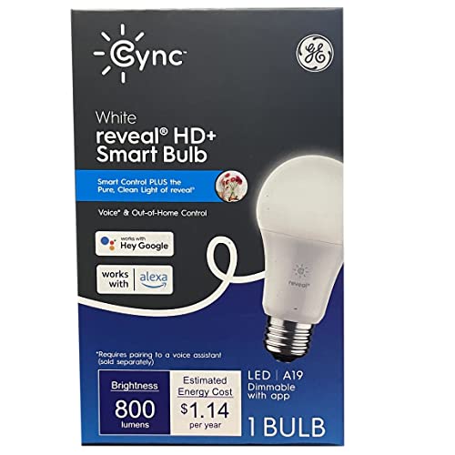GE Lâmpada inteligente Lighting 93130121 GE 9,5W A19 - Quantidade 1 - 1