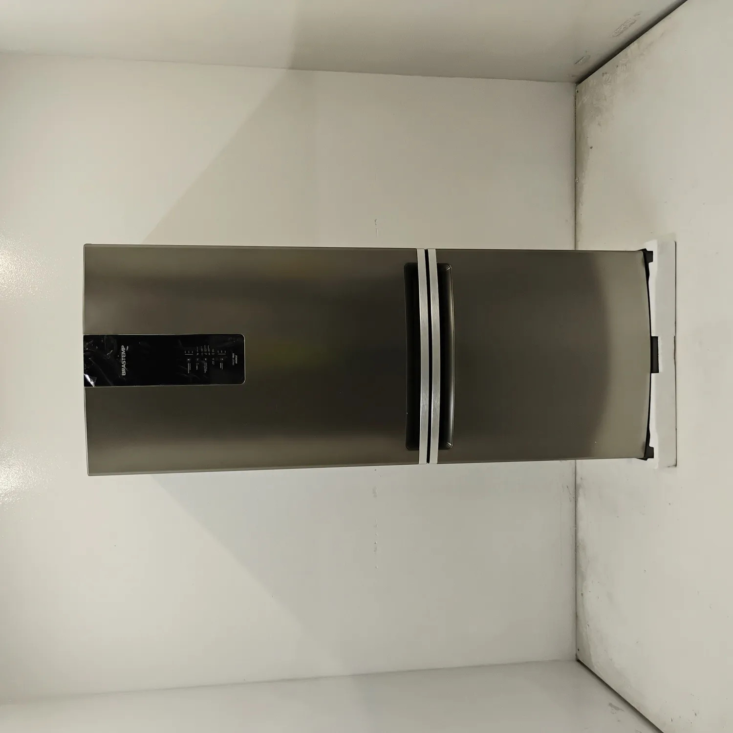 Geladeira Brastemp Frost Free Inverse 443 Litros Cor Inox Com Turbo Ice - Bre57akbs3_Wbom_Jh6693167 220V