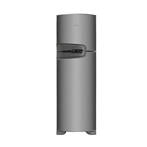 Geladeira Consul Frost Free Duplex 386 litros cor Inox com Prateleiras Altura Flex - 220V - 1
