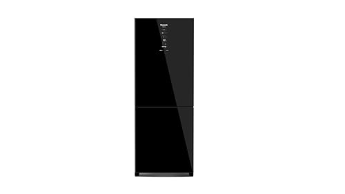 Geladeira Panasonic BB65 Black Glass Inverse Frost Free 450L Inverter A+++ - NR-BB65GVFB 220V - 1