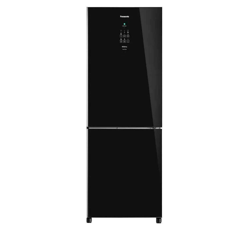 Geladeira Panasonic Black Glass Frost Free 425L NR-BB53GV3BA - 7