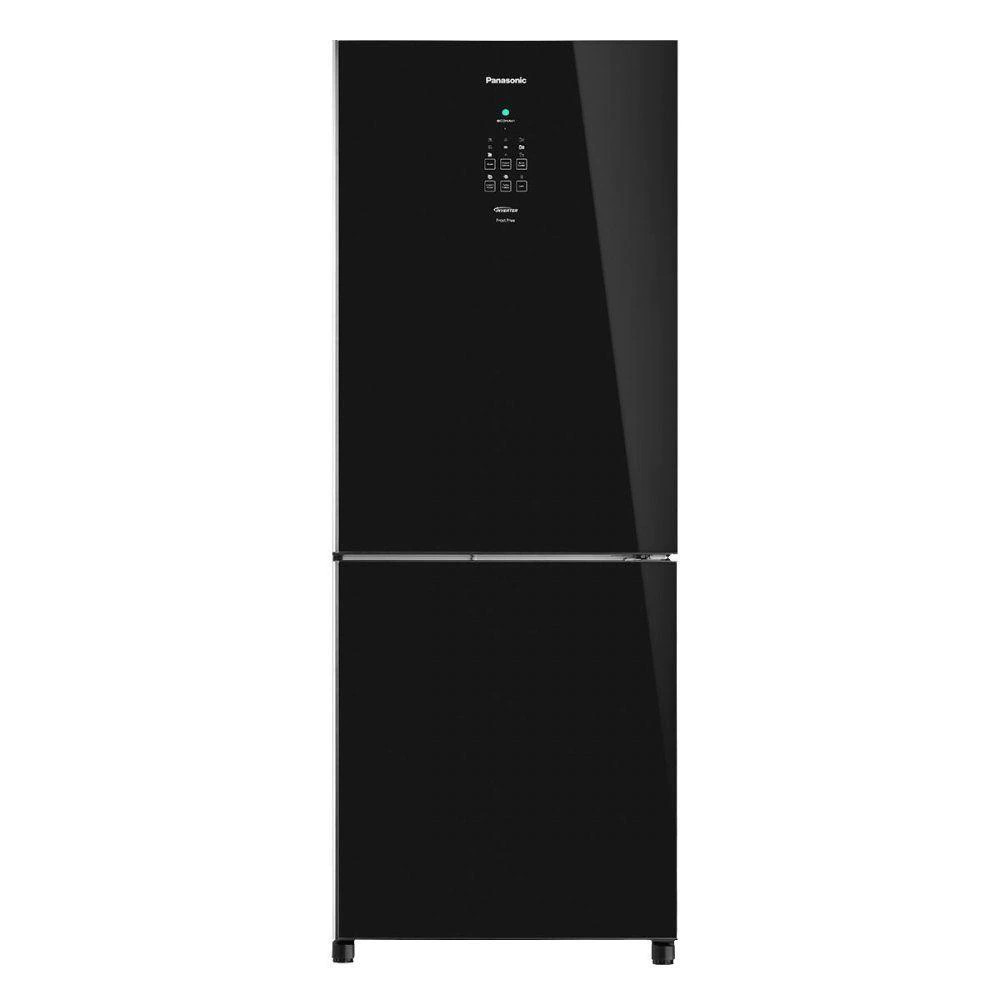 Geladeira Panasonic Black Glass Frost Free 425L NR-BB53GV3BA - 4