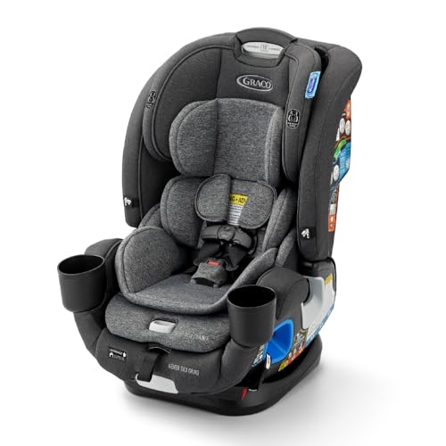 Graco Cadeira Infantil para Carro 4Ever® DLX Grad 5 em 1 com Sistema LATCH, Harrison, Cinza Chumbo - 1