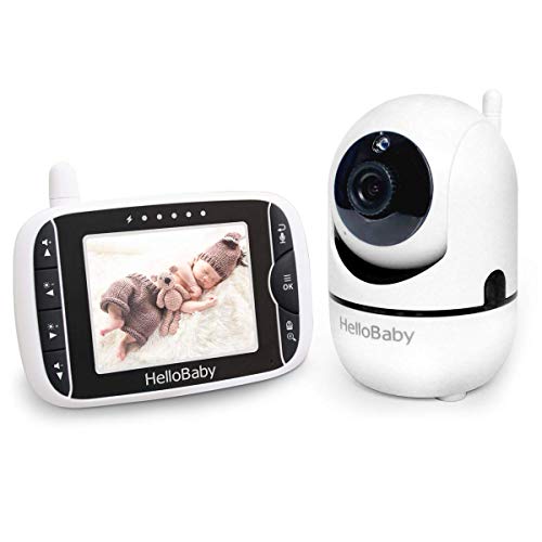 HB65 HelloBaby para Pet/Dog/Bebê câmera de controle remoto gira 355°, Tela LCD 3,2 polegadas, visão noturna - 1