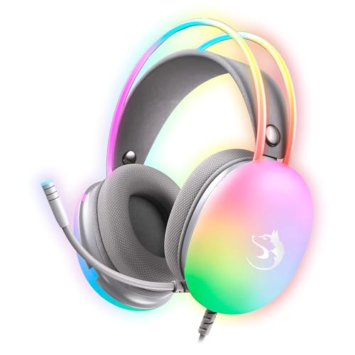 Headset Gamer Haven Ultra RGB Profissional Confortável Imersivo com Microfone Som Alto Ozzix - 1