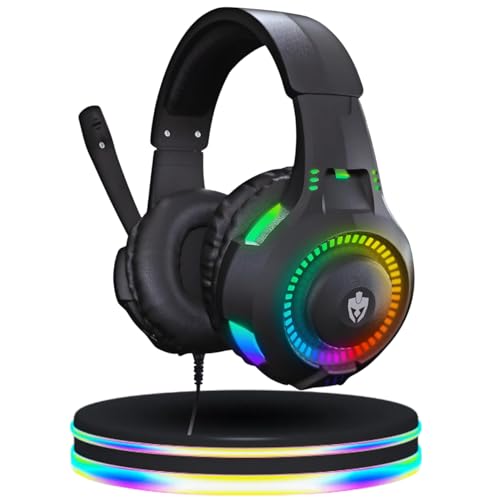 Headset Gamer Rival 307, Fone de Ouvido, Gamer, Iluminação RGB, com Microfone, Conexão P2 3.5mm, Compatível com PS4/PC/Xbox One, (Preto) - 1