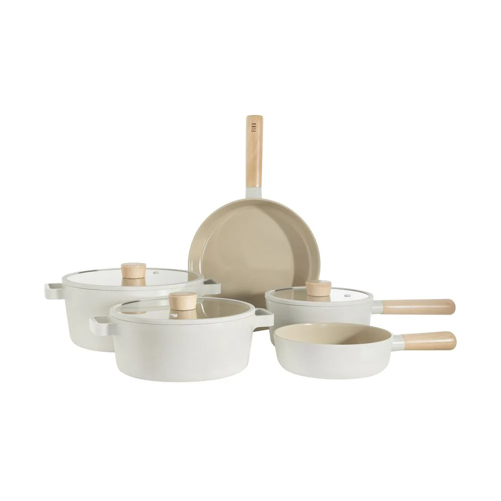 Conjunto de Panelas 5 Peças Fika em Cerâmica para Indução Neoflam Pérola - 6