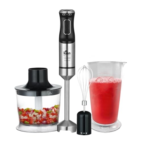 Kian - Mixer 3x1 Turbo Inox 127V 1000W - 1