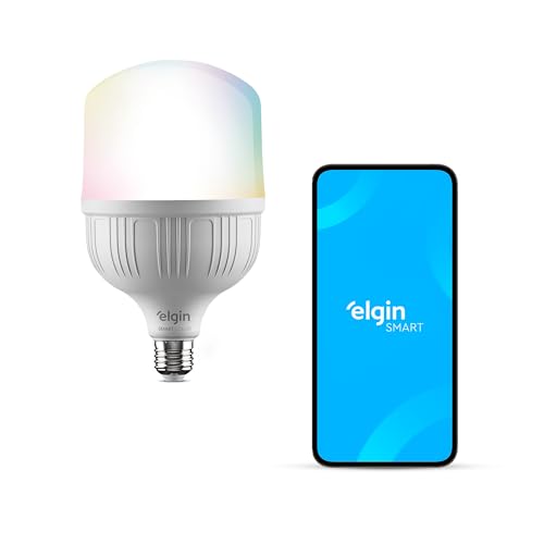 Lâmpada Inteligente Alta Potência 20W Elgin Color RGB Wifi Compatível com Alexa e Google Home - 1