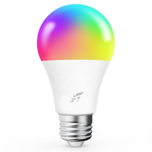 Lampada LED Inteligente, Lâmpada Smart WiFi, Color RGB, Luz Branca Quente e Fria, compatível com Alexa e Google Home, Controle através do Celular, 9W + 3W(RGB), 800 Lúmens, Bivolt - 1