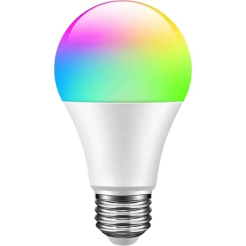 Lâmpada LED Wifi Inteligente 15W Bivolt RGB com Controle por Voz - Compatível Alexa e Google Assistente - 1
