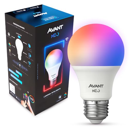 Lâmpada Smart LED 15W E27 Dimerizável RGB Colorida Compatível com Alexa e Google Home Controle por Voz Wifi Casa Inteligente Tuya - 1