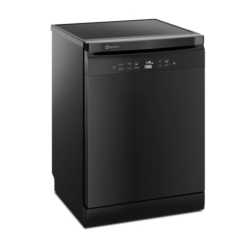 Lava-Louças Electrolux 14 Serviços Preta Experience com Função Higienizar Compras (LL14P) 127V - 1