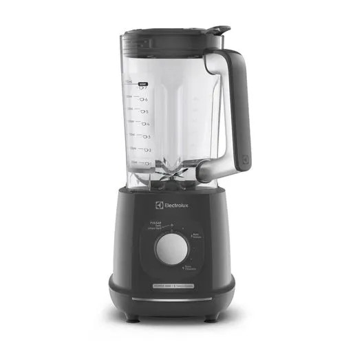 Liquidificador Electrolux 1000W 2,7L Efficient com TriForce 5 Velocidades Cinza EBL1000 127V - 2