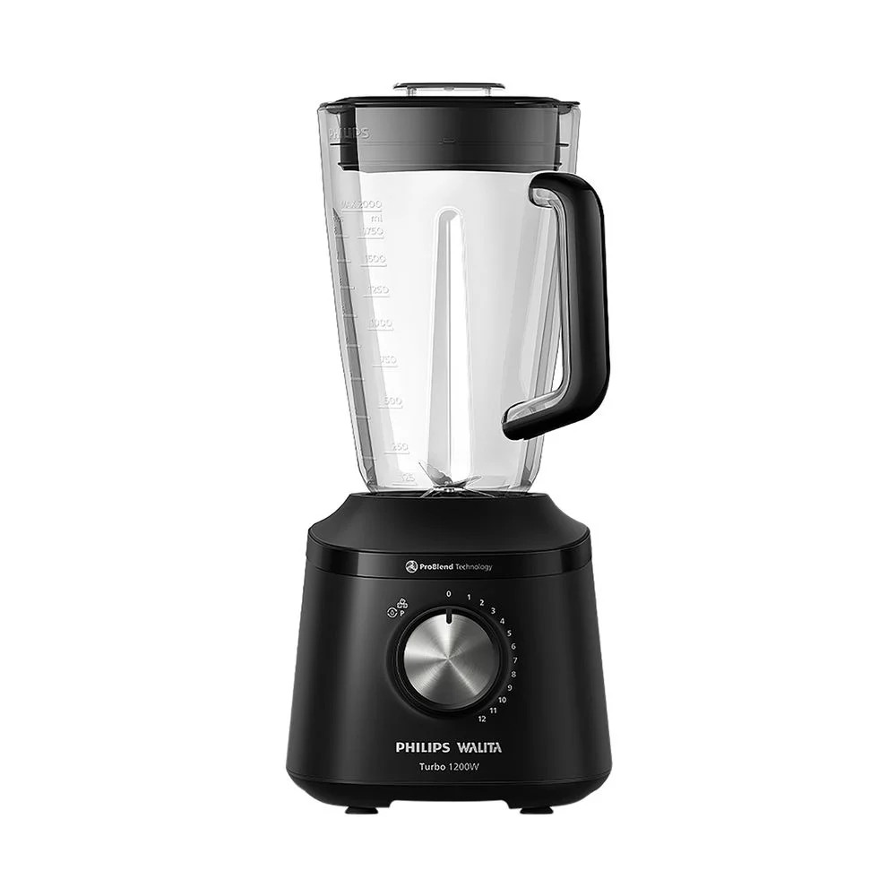Philips Walita, Liquidificador Série 3000 Turbo, 220V, Preto, 1200W - HR2271/90 - 2