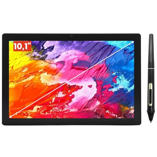 Mesa Digitalizadora 10,1" IPS Alta Resolução e Sensibilidade ao Toque para Ilustrações e Designs - Acompanha Caneta Passiva - 1