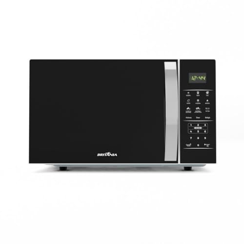 Micro-ondas Britânia BMO38 33 Litros, Limpa Fácil, 1400W, 110V, Preto