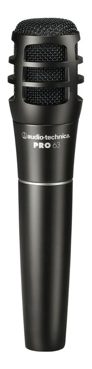 Microfone Audio-Technica PRO63 Dinâmico Cardióide XLR - 3