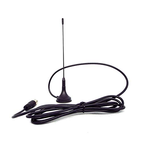 Mini Antena Interna para TV Digital LE-3094-14 Lelong HDTV UHF VHF Cabo Coaxial 1,5 Metro - 1