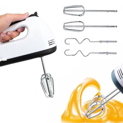 Mini Batedeira Portátil Elétrica de Mão 260W 7 Velocidades Prática e Compacta 220V - 1