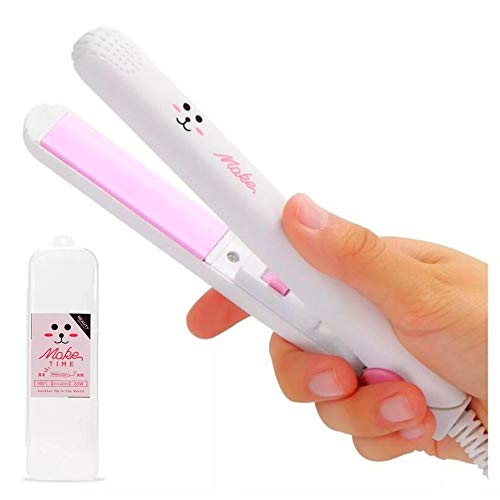 Mini Chapinha Prancha De Cabelo Franja Barba Portátil Ceramica - 1