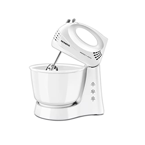 MONDIAL Batedeira Prática, Branco, 400W, 220V - B-44-W - 1