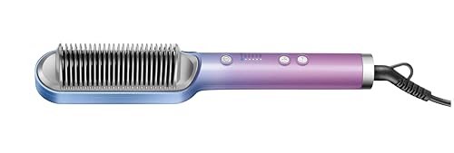 MONDIAL Escova Alisadora By Juliette, Azul/Rosa, 36W, Bivolt - EA-JU-03 - 1