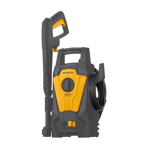 MONDIAL Lavadora de Alta Pressão Aqua Power I, Cinza/Amarelo, 1400W, 220V - LAP-01-GY