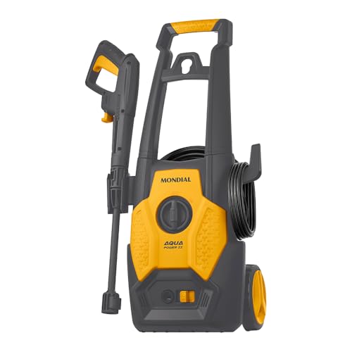 MONDIAL Lavadora de Alta Pressão Aqua Power II, Cinza/Amarelo, 1500W, 110V - LAP-02-GY