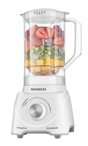 MONDIAL Liquidificador Pratic Power, Branco, 550W, 110V - L-97-W - 1