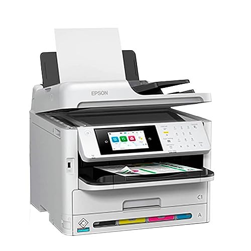 Multifuncional Epson Workforce WF-C5810 (Ethernet/Wi-Fi/Duplex/ADF/Bivolt) Branca - 1
