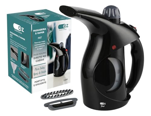 Passadeira A Vapor Portátil Vaporizador De Roupa Vapor Fast Portátil 127v Cor Preto Pv6900 Oz - 1