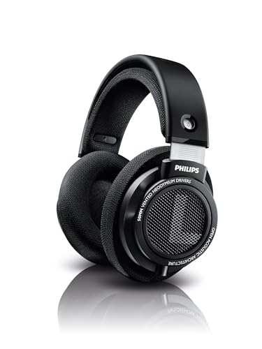 PHILIPS, Headphone com Som em Alta Definição Hi-Fi, SHP9500/00, Com fio de 3 metros, Preto - 1