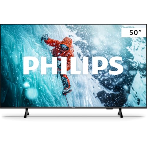 PHILIPS Smart TV, 50" 4K, 50PUG7300, Comando de Voz, Bluetooth, HDR, Dolby Atmos, HDMI, USB, Wi-Fi