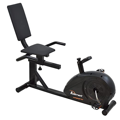 Poli Sports Bicicleta Ergométrica Horizontal BH3800 Preta - 1