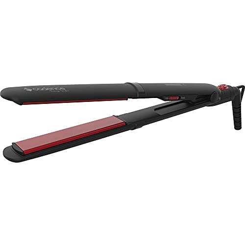 Prancha Alisadora de Cabelo Cadence Rouge Style, Bivolt, Preto/Vermelho, 42W, PAC280 - 1