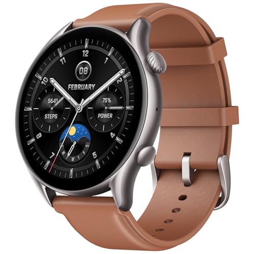 Relógio Inteligente Smartwatch Amazfit GTR 4 new Brown 46mm