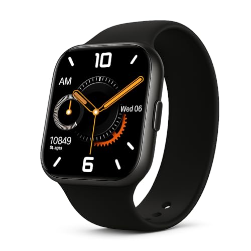 Relógio Smartwatch Premium Tela Full Touch 1,75 Polegadas, Multifuncional Recebe Ligações e Compatível Android Ios, Resistência à Água e Bateria Longa Duração