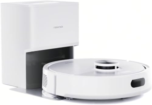 roborock Aspirador de pó robô Q7 L5+, autoesvaziamento, sucção de 8000 Pa, sistema duplo antiembaraço, esfregão controlado por aplicativo, tanque de água eletrônico, navegação PreciSense LiDAR, ideal