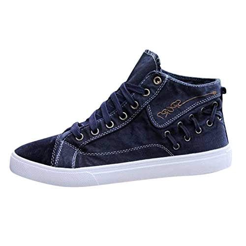Sapatos Masculinos de Malha Respirável Generic, Azul, 7.5