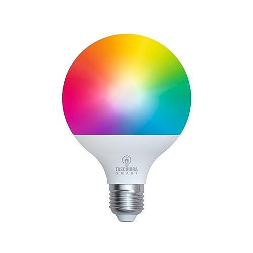 SMART LAMPADA WI-FI LED TASCHIBRA 13W G95 RGB - 1