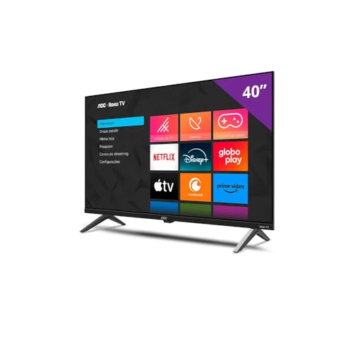 Smart TV AOC Roku DLED 40" - 40S5045/78G