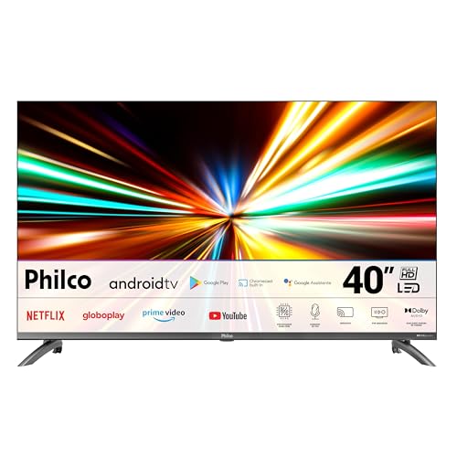 Smart TV 40” Philco LED Android TV Dolby Audio PTV40M9GACGB - 1
